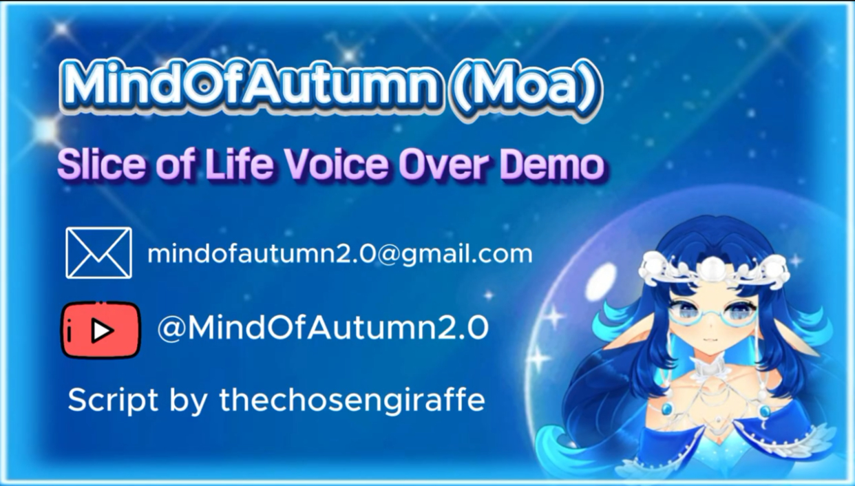 Slice of Life VO Demo